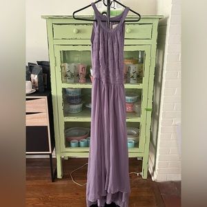 ModCloth Hi-low Purple Maxi 1x NWOT